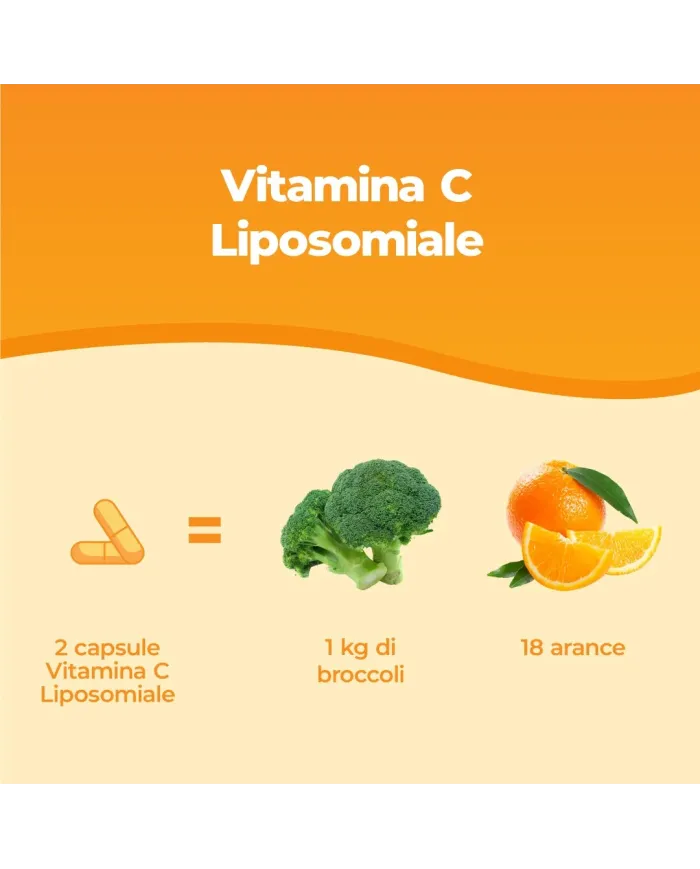 Vitamina C Liposomiale - 180 Capsule